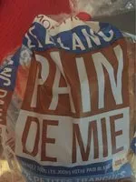 Mängden socker i Pain de mie nature extra moelleux
