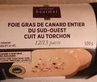Mängden socker i Foie gras de canard entier du Sud-Ouest cuit au torchon