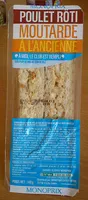 Mängden socker i Sandwich Poulet Rôti Moutarde à l'ancienne Monoprix