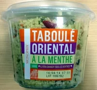 Mängden socker i Taboulé oriental à la menthe