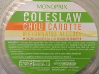 Mängden socker i Coleslaw Chou Carotte
