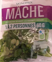 Mängden socker i Mâche