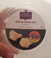 Mängden socker i Tête de moine rosettes, fromage de bellelay