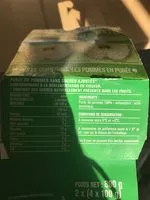 Mängden socker i Compotes pommes, sans sucres ajoutés