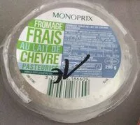 Mängden socker i Fromage frais au lait de chèvre
