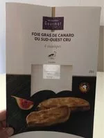 Mängden socker i Foie gras de canard du Sud-Ouest cru