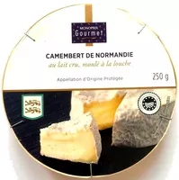 Mängden socker i Camembert de Normandie au lait cru