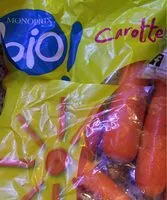 Mängden socker i Carottes