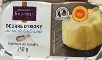 Mängden socker i Beurre D'Isigny au sel de guérande fabriqué en baratte