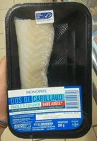 Mängden socker i Dos de cabillaud