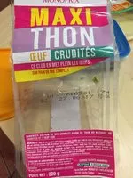 Mängden socker i Thon Crudités