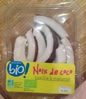 Mängden socker i Noix de Coco Bio Cueillie à Maturité