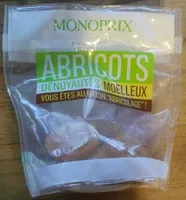 Mängden socker i Abricots dénoyautés moelleux