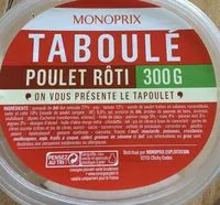 Mängden socker i Taboulé Poulet rôti