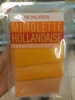 Mängden socker i Mimolette Hollandaise en tranches