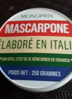 Mängden socker i Mascarpone
