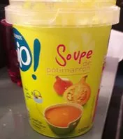 Mängden socker i Soupe de potimarron