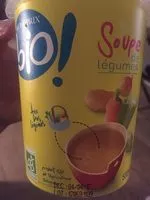 Mängden socker i Soupe de Légumes, certifié AB