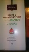 Mängden socker i Saumon Atlantique fumé élevé en Irlande
