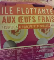 Mängden socker i ile flottante aux oeufs frais