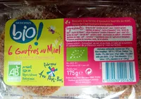 Mängden socker i 6 Gaufres au Miel à la farine d'épeautre