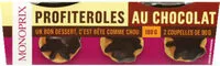 Mängden socker i Profiteroles au chocolat