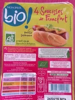 Mängden socker i 4 Saucisses de Francfort