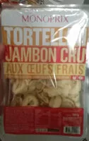 Mängden socker i Tortellini jambon cru aux oeufs frais