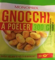 Mängden socker i Gnocchi à poêler