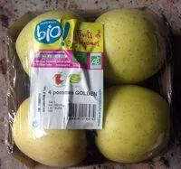 Mängden socker i Pomme jaune Bio, Variété Golden, Catégorie 2