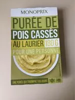 Mängden socker i Purée de pois cassés au laurier