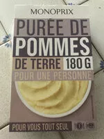 Mängden socker i Purée de pommes de terre