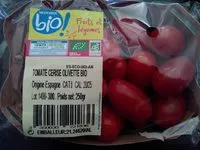 Mängden socker i Tomate cerise olivette