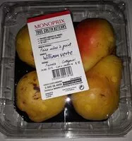 Mängden socker i Poire mûre à point