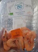 Mängden socker i Crevettes cuites