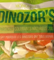 Mängden socker i Dinozor's