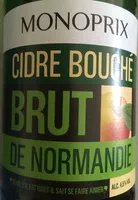 Mängden socker i Cidre bouché brut de Normandie