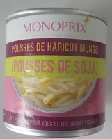 Mängden socker i Pousses de soja