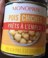 Mängden socker i Pois chiches