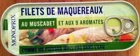Mängden socker i Filets de maquereaux au muscadet et aux 9 aromates