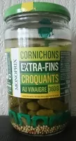 Mängden socker i Cornichons extra-fins croquants au vinaigre