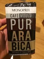 Mängden socker i Café Moulu Pur Arabica