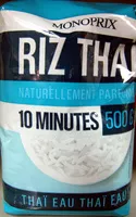 Mängden socker i Riz Thaï 10 minutes 500 g Monoprix