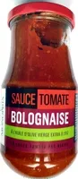Mängden socker i Sauce Tomate Bolognaise