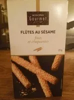 Mängden socker i Flûtes fines et croquantes au sésame