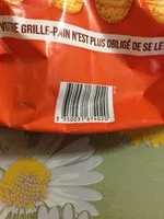 Mängden socker i Petits pains grillés au froment