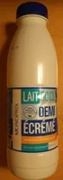 Mängden socker i Lait Demi-Écrémé