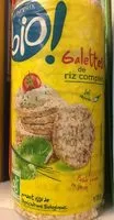 Mängden socker i Galettes de riz complet