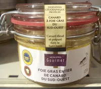 Mängden socker i Foie gras entier de canard du Sud-Ouest