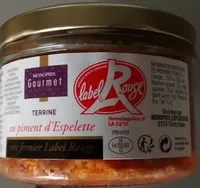 Mängden socker i Terrine au piment d'Espelette